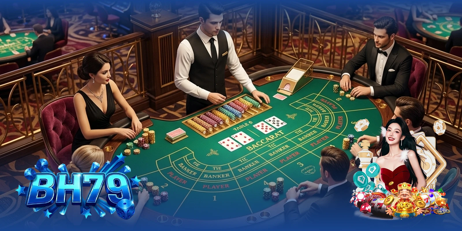 Luật chơi baccarat BH79